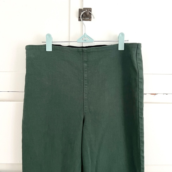 Frank & Eileen Derry Illusion Pull-On Jeans Green Size 31 - Picture 4 of 8